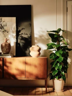 Terrakotta-Krukker|Stor^PLANT Emilia krukke, raw rosa