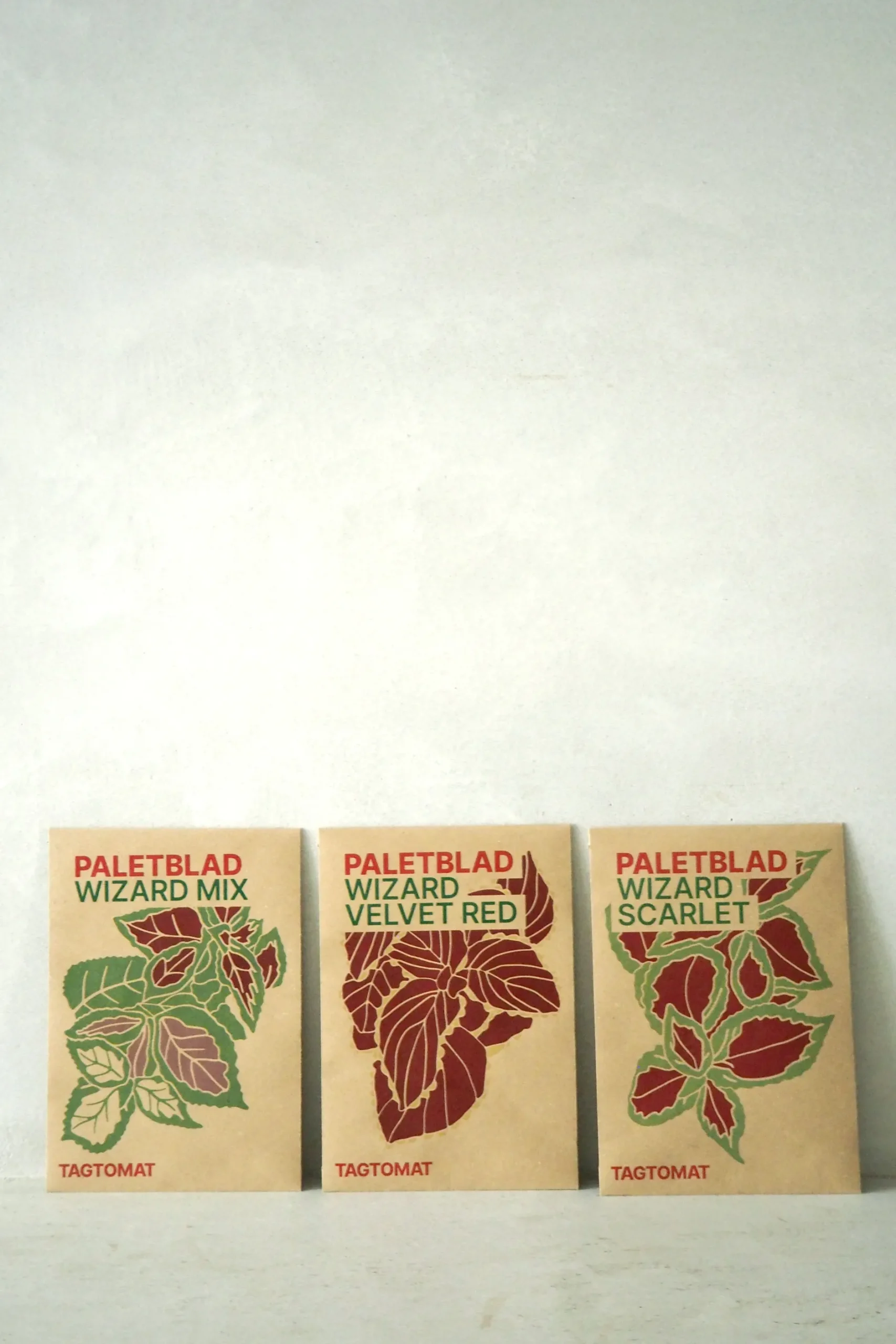 Frø, Spiring Og Altanliv^PLANT Frø - Paletblad, Wizard Velvet Red