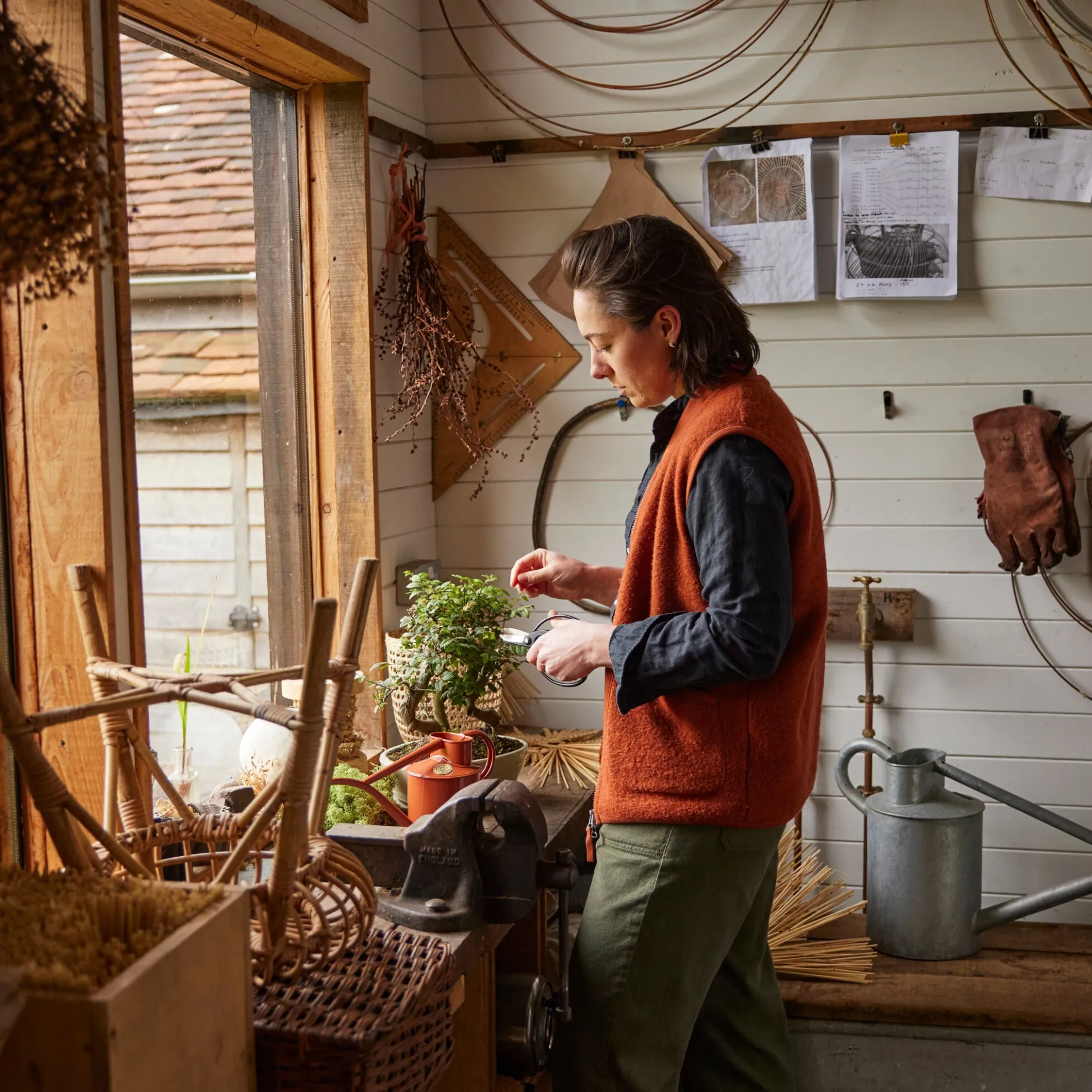 Vandkander^PLANT HAWS Vandkande, Terracotta orange, 1 L