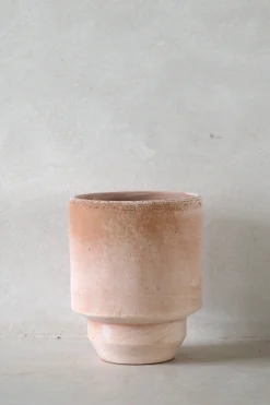 Terrakotta-Krukker|Hoff Krukke Serien^PLANT Hoff krukke, raw rosa