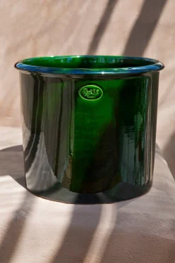 Terrakotta-Krukker|Stor^PLANT Modena gulvkrukke - Emerald Green