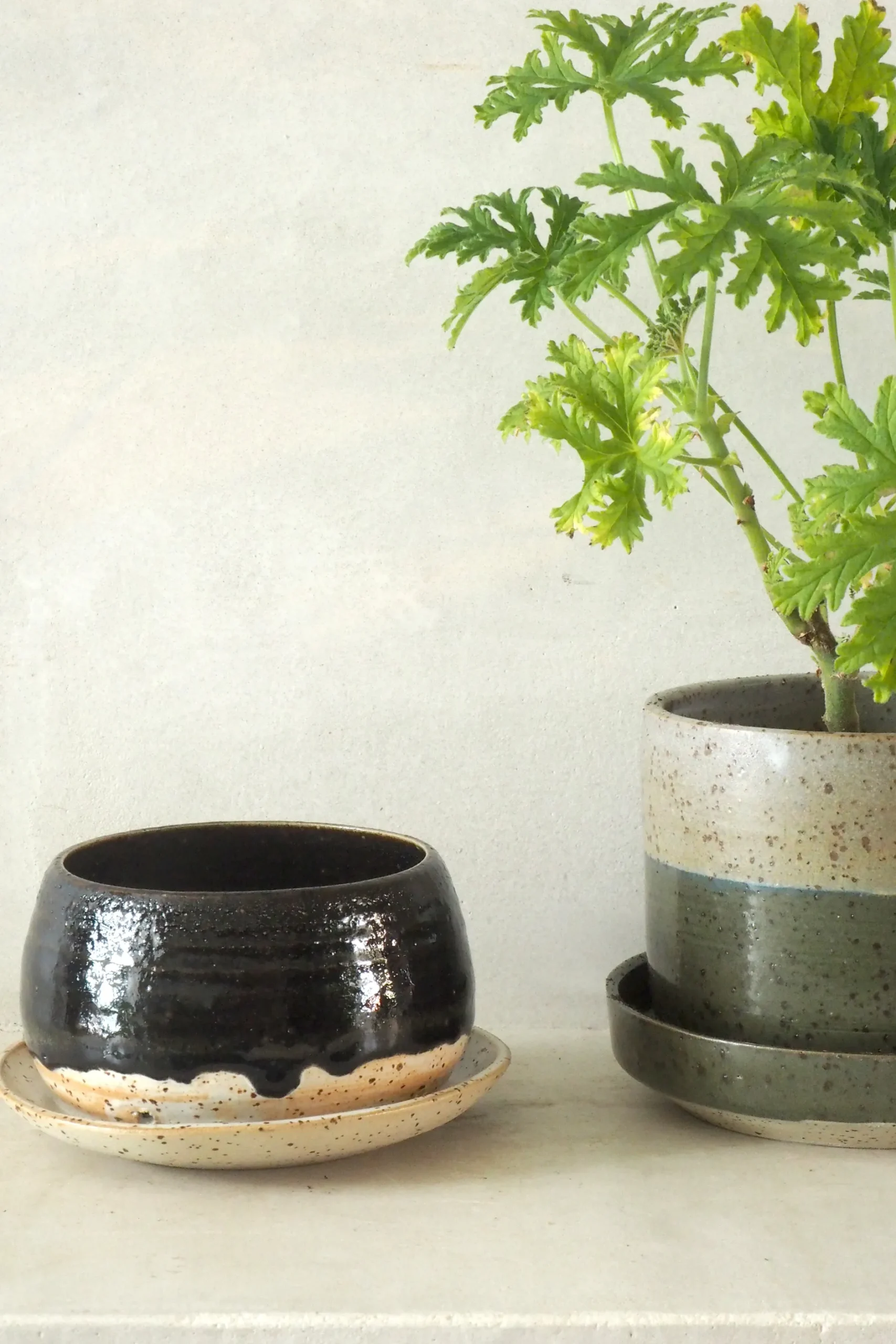 Håndlavede Krukker|Glaserede Krukker^PLANT Nina Frigg medium no. 4