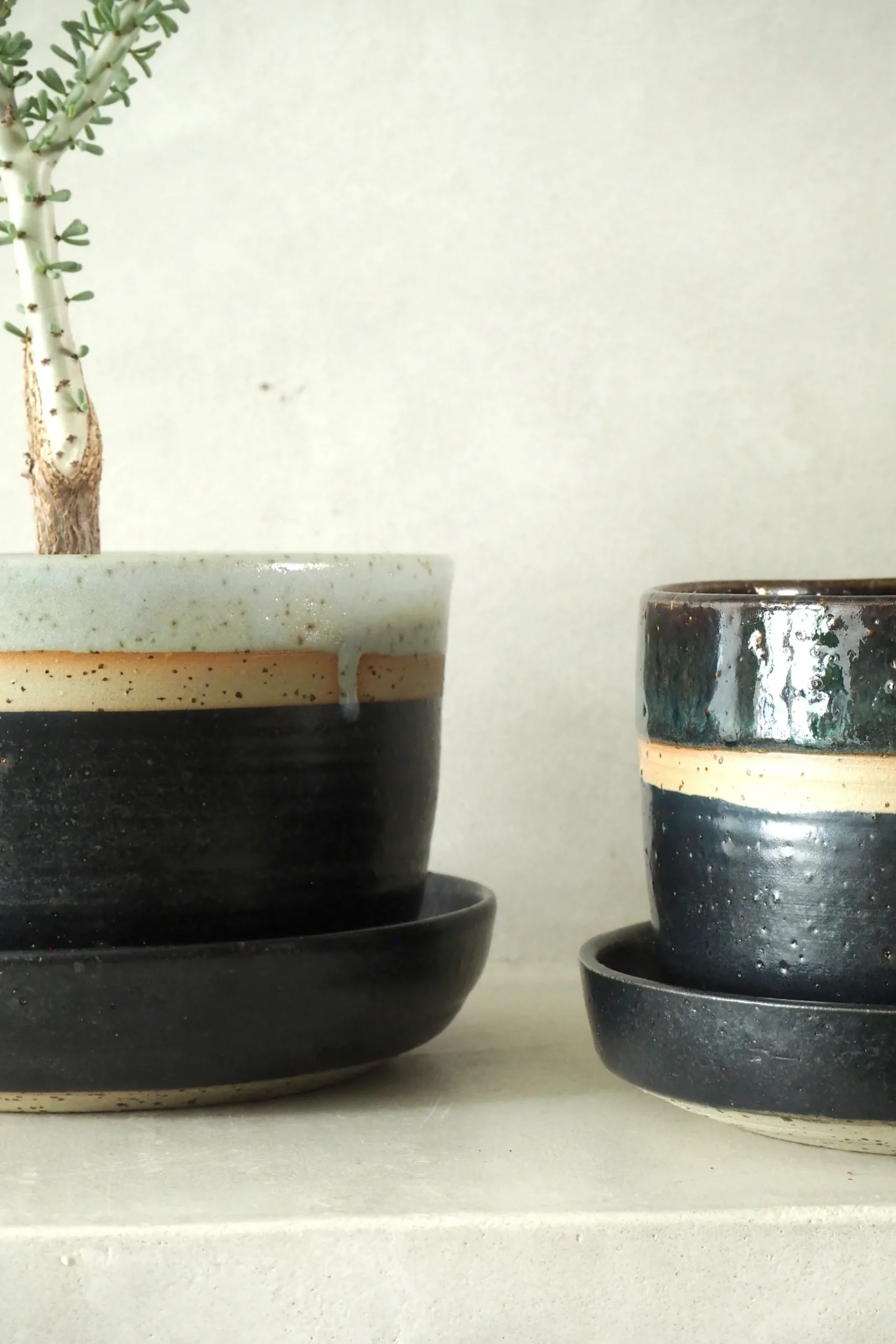 Håndlavede Krukker|Glaserede Krukker^PLANT Nina Frigg stor no. 1
