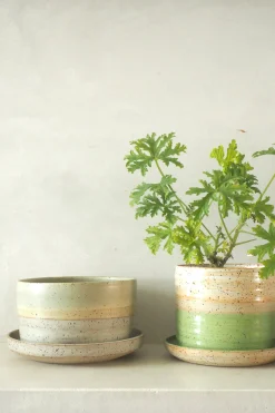 Håndlavede Krukker|Glaserede Krukker^PLANT Nina Frigg stor no. 10