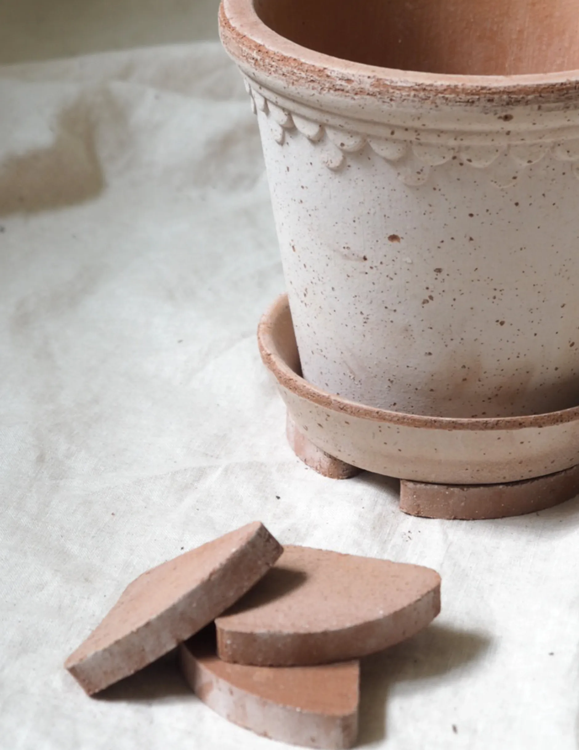 Frø, Spiring Og Altanliv|Pottefødder Og Filtdutter^PLANT Pottefødder, terracotta