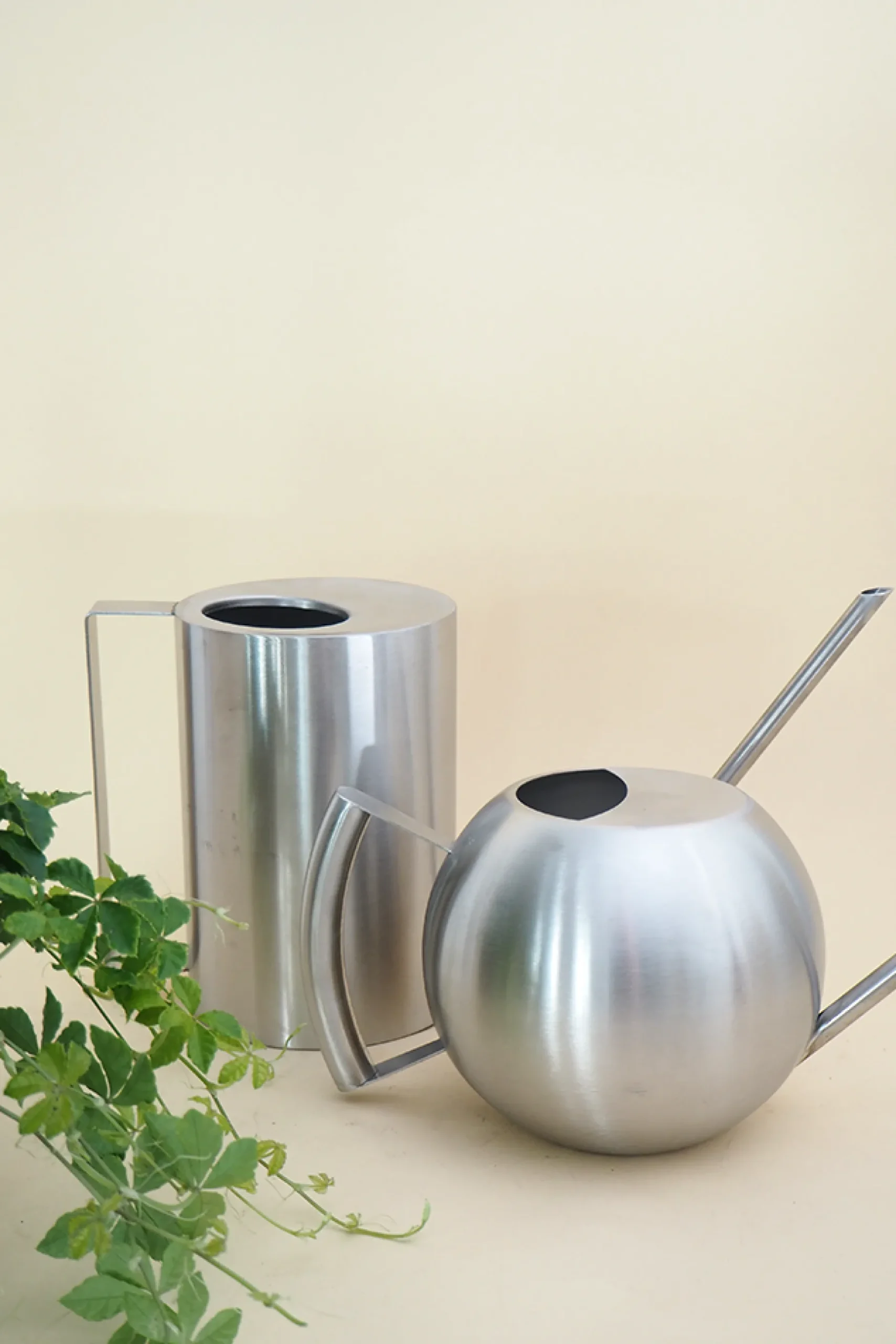 Vandkander^PLANT Stainless steel, rund vandkande