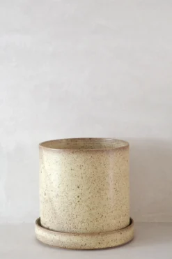 Håndlavede Krukker|Glaserede Krukker^PLANT V.O krukke - sand, large